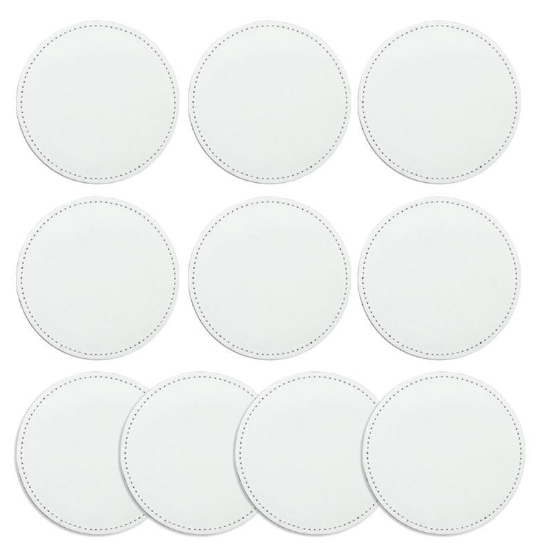 E8BD 10 Pieces Blank Leather H - огляд і ціна Hat Sublimation Blank